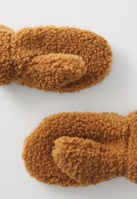 UGG FLUFF MITTEN UNISEX - Palčiaky - chestnut