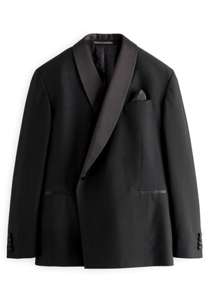 REGULAR FIT EDIT - Anzugsakko - black