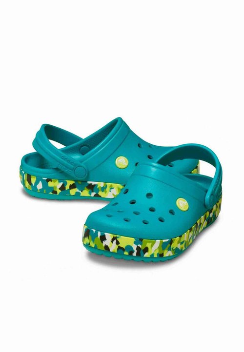 Crocs CROCBAND GLOW CONFETTI BNDCLGT TLMT VAR - Chanclas de baño - dark blue — foto 6