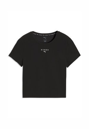 W PUMA X HYROX SHAPELUXE SS TE - Camiseta básica - puma black