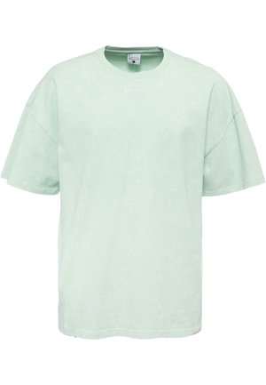 Karl Kani, KK SMALL SIGNATURE HEAVY BOX - T-shirt basique - light mint