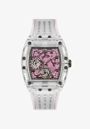 Guess, SPORTING PINK - Kronograf - trasnparent