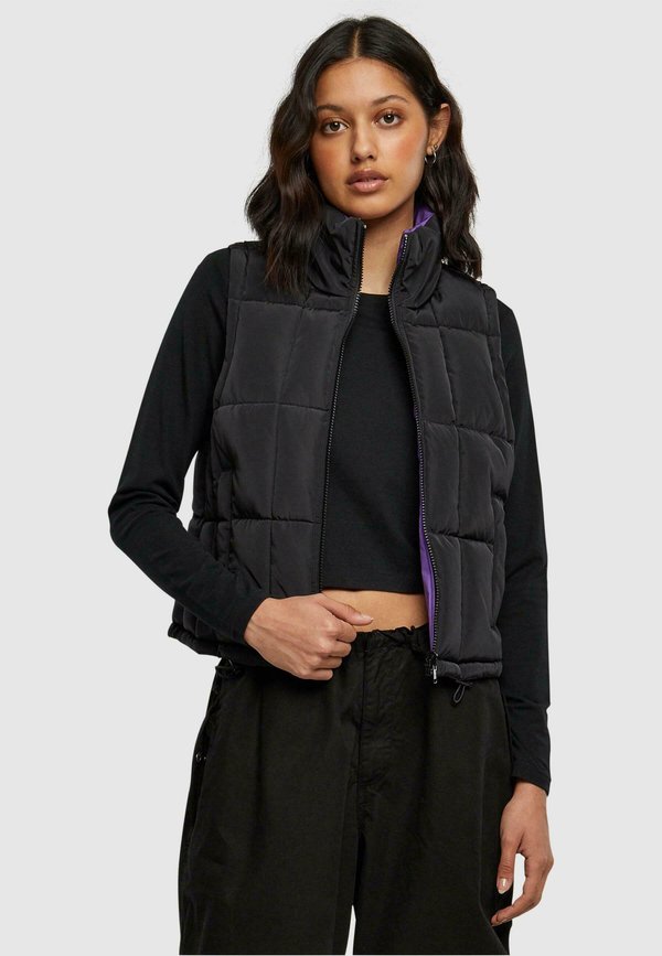 REVERSIBLE CROPPED PUFFER  - Weste