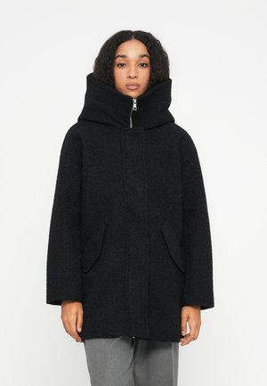 JDYNEVADA HOOD COAT - Īss mētelis - black