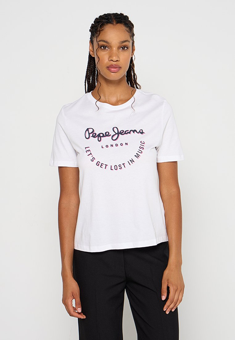 Pepe Jeans T-shirt print wit
