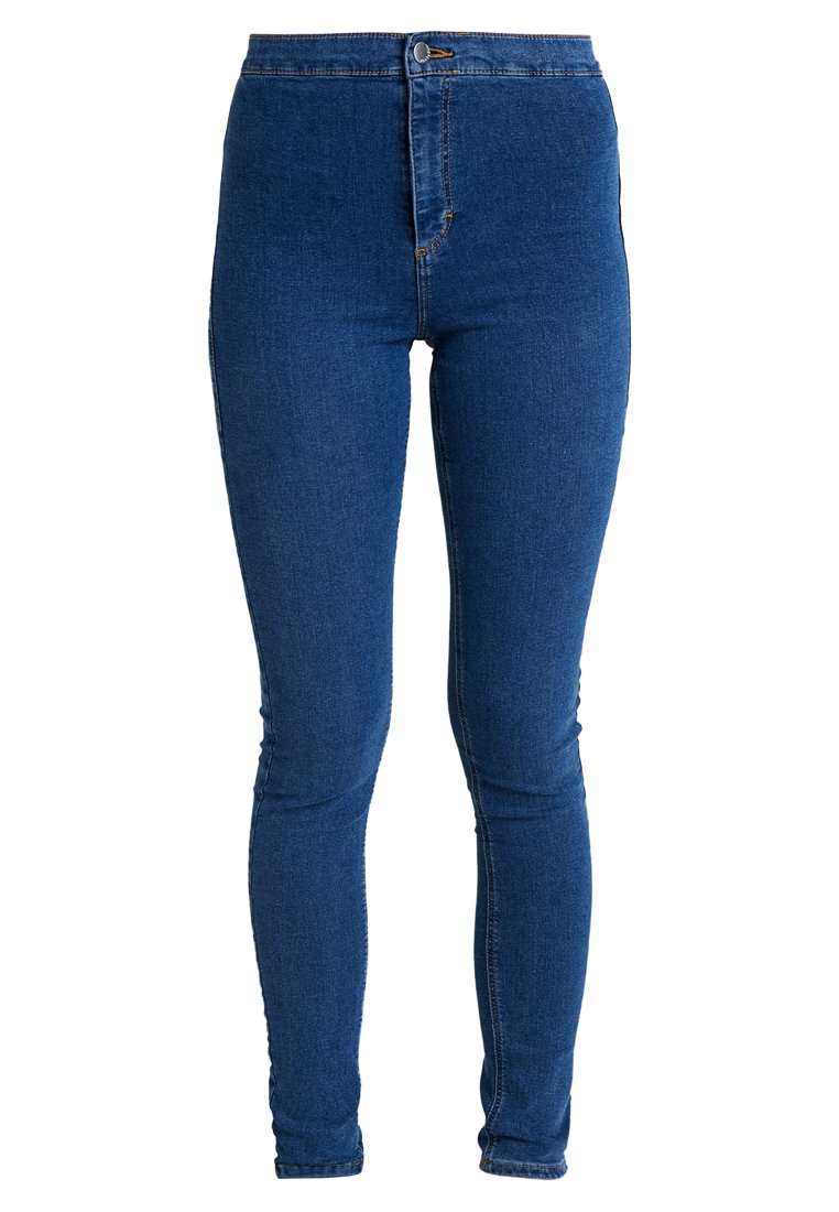 Topshop Tall Jeans Skinny Fit blauw