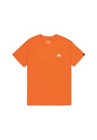 SMALL LOGO - Navadna majica - boost orange