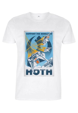 Henry Tiger STAR WARS REBELLION SUPPORT - T-Shirt print - white