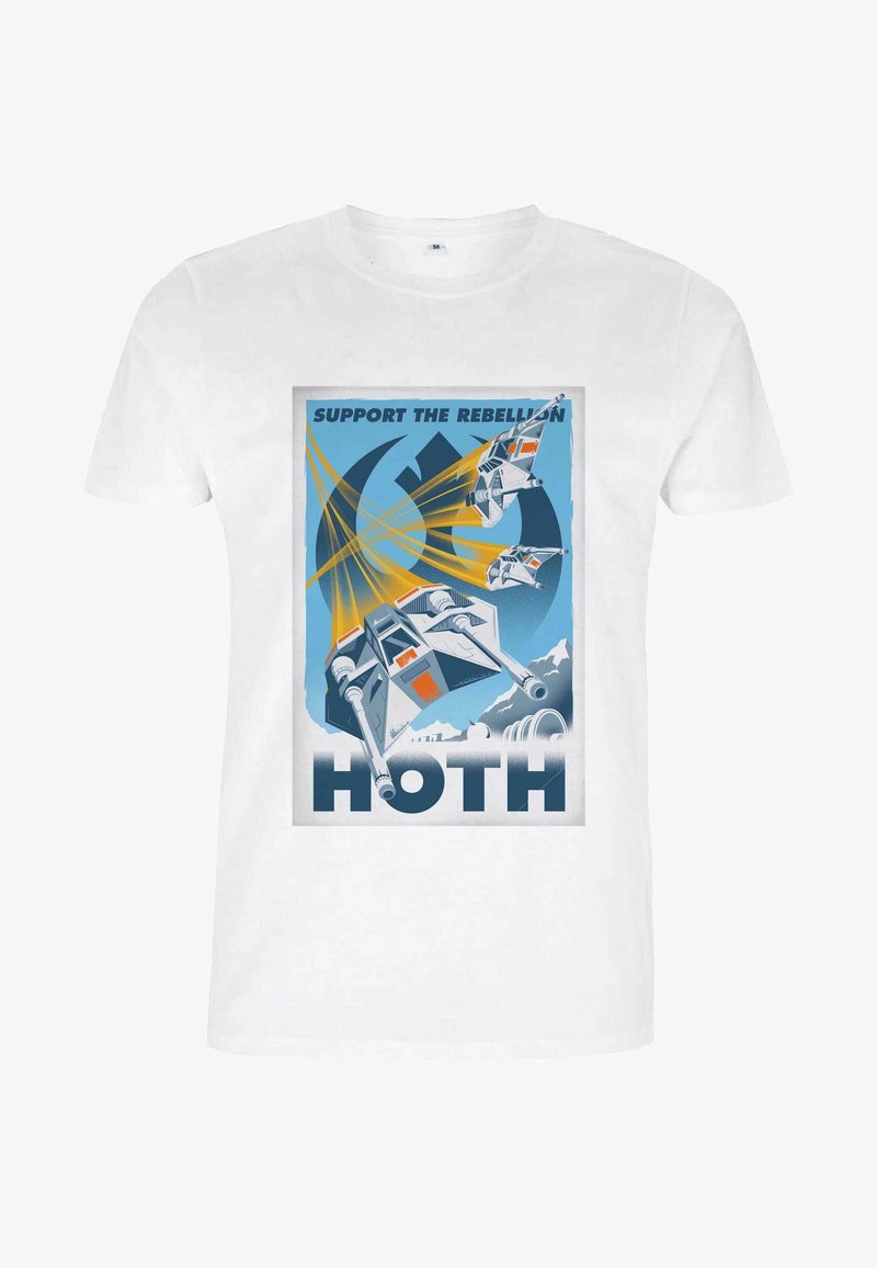 Henry Tiger STAR WARS REBELLION SUPPORT - Camiseta estampada - white