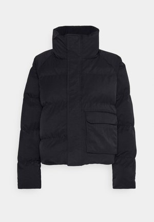 W J FLIGHT PUFF CORE JKT - Winter jacket - black/white