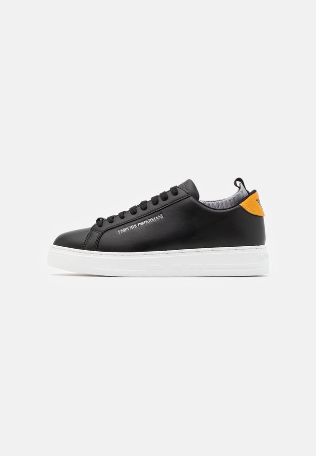 Sneaker low - black/ochra/grey