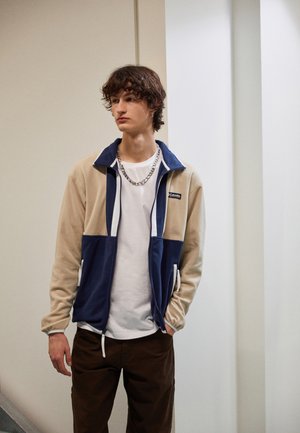 BACK BOWL™ LIGHTWEIGHT - Giacca in pile - ancient fossil/collegiate navy/white