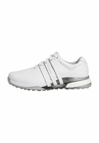 TOUR360 25 WIDE SPIKELESS - Golfkengät (piikittömät) - cloud white   cloud white   silver metallic