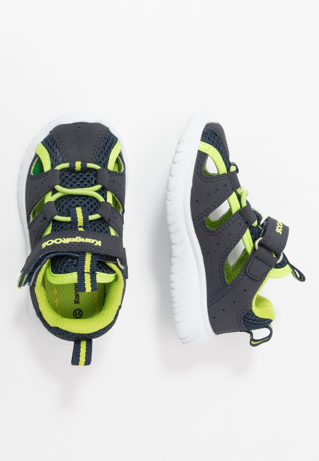 KI-ROCK LITE - Sandaler - dark navy/lime