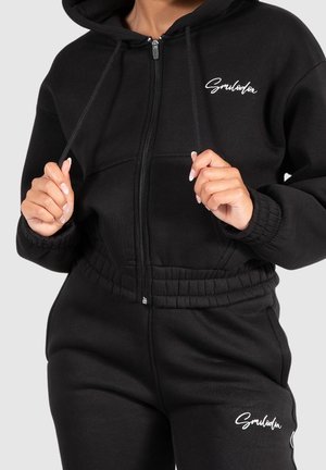 Sweat zippé - black