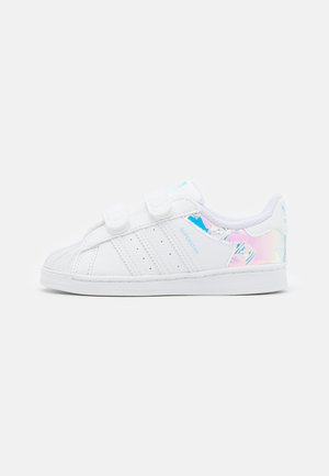 SUPERSTAR UNISEX - Sneakers basse - footwear white/pulse aqua