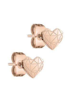 MINI BROKEN HEART - Ohrringe - rose gold-coloured