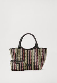 DURINI SHOPPER - Shopping Bag - nero/rosso