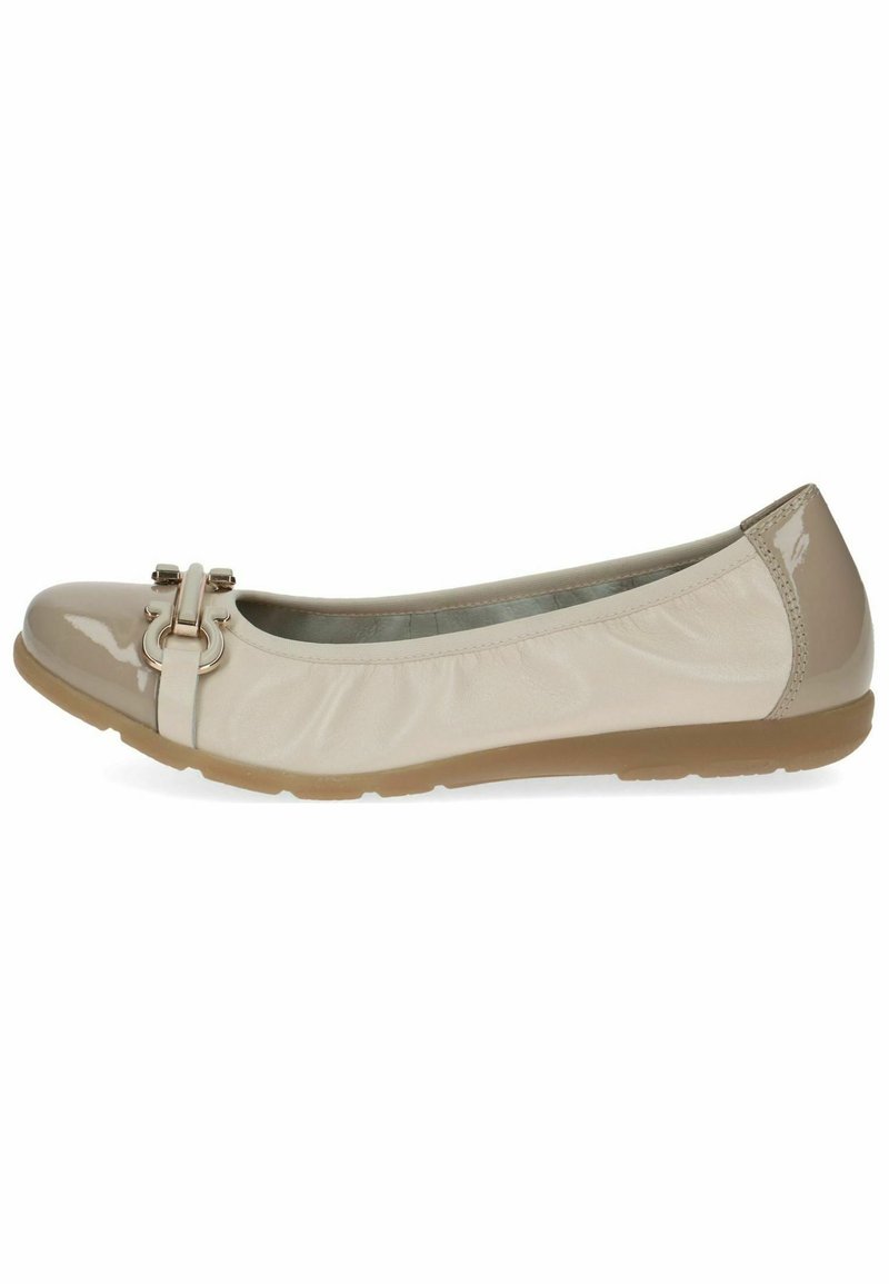 Caprice Ballet pumps cream nap comb/beige Zalando.ie