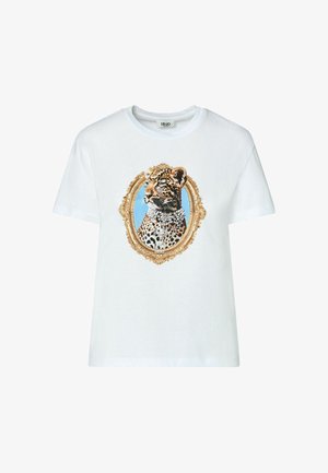 LIU JO, LIU JO PRINTED T-SHIRT - Μπλουζάκι με στάμπα - white