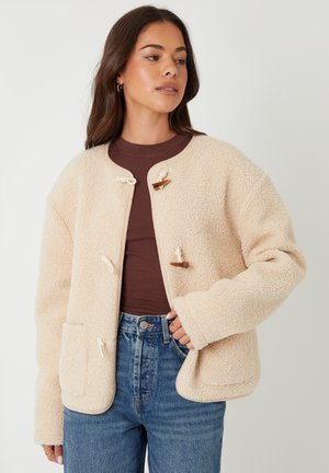 MARLER - Fleecejas - beige