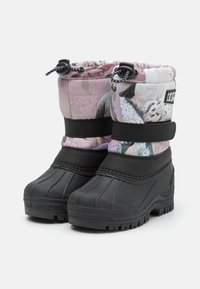 Molo DRIVEN BOOTS UNISEX - Bottes de neige - black/light pink