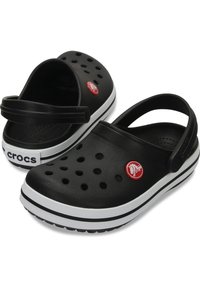Crocs Zuecos - metallic black
