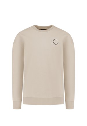 LOOSE FIT CREWNECK LS - Sweater - taupe