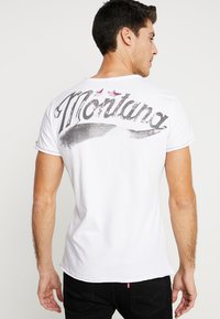 Key Largo MONTANA - Camiseta estampada - white