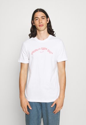 TEE HAVE A DAY - T-shirt con stampa - white