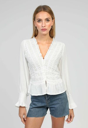 SOUNITA - Blouse - blanc