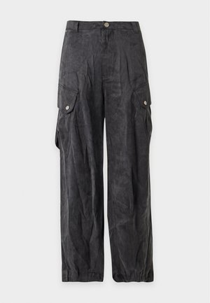 Pinko, EGG MANO - Cargobukser - caviar black