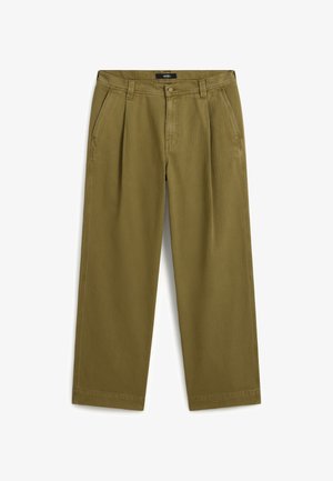 Vans, AUTHENTIC CHINO LOOSE WIDE LEG. - Pantalon classique - olive brown