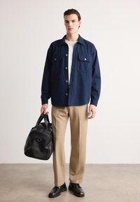Mads Nørgaard SUNSET AUGUST WORK SHIRT - Vapaa-ajan kauluspaita - parisian night