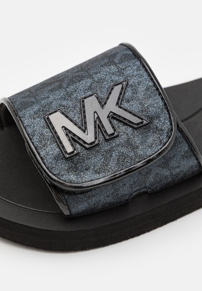 Michael Kors Kids ELI CARROLL - Slippers - black
