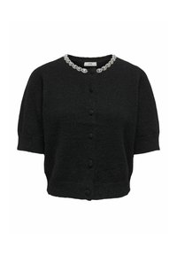 JDYALVA LIFE EMBELLISH - Cardigan - black