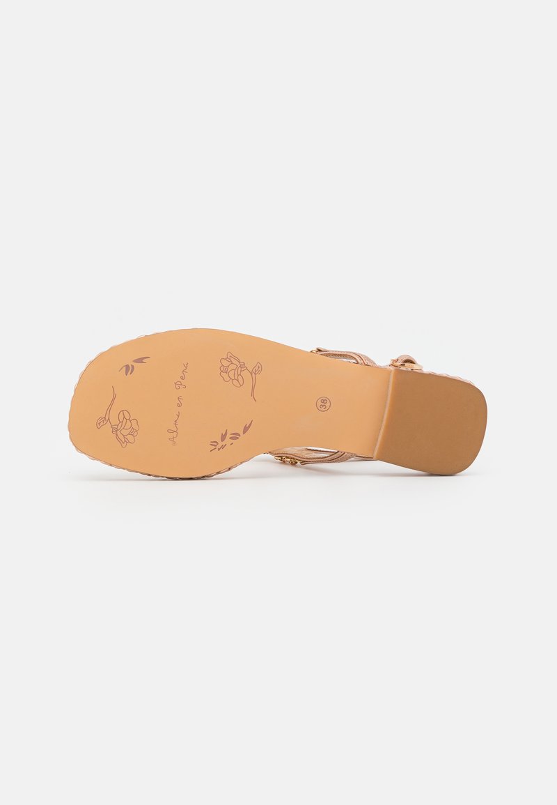 Damen Sneaker | Alma en Pena Zehentrenner rose/roségoldfarben - HW70726 Damen Sneaker | Alma en Pena Zehentrenner rose/roségoldfarben - HW70726