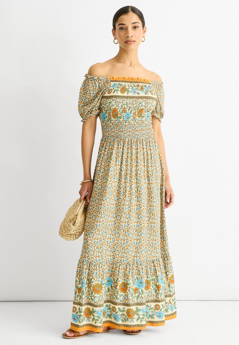 GINI LONDON BORDER - Maxi šaty - beige