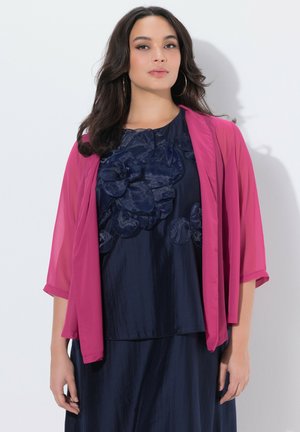 SHAWL COLLARED - Leichte Jacke - magenta