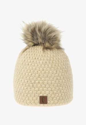 Faera, BOMMELMÜTZE KUSCHELIGES THERMOFLEECE-FUTTER MODERNER LOOK - Muts - hellbraun