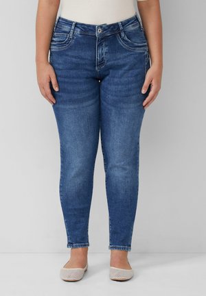 MID RISE - Džínsy skinny fit - blau