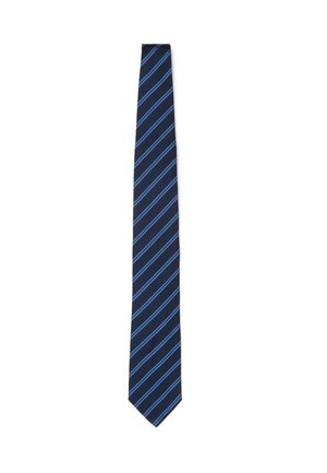STRIPED  - Corbata - blue light blue