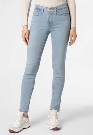 Skinny-Farkut - light blue