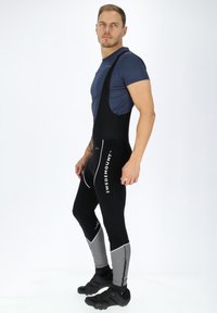 Swedemount GIRO BIKE BIB LONG TIGHTS THERMAL 2.0 - Κολάν - black reflective