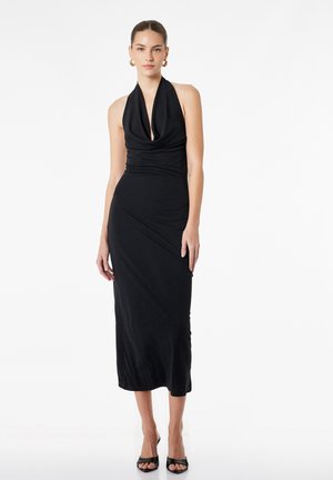 Koton, BACK CUT-OUT MIDI DRESS . - Etuikjole - black