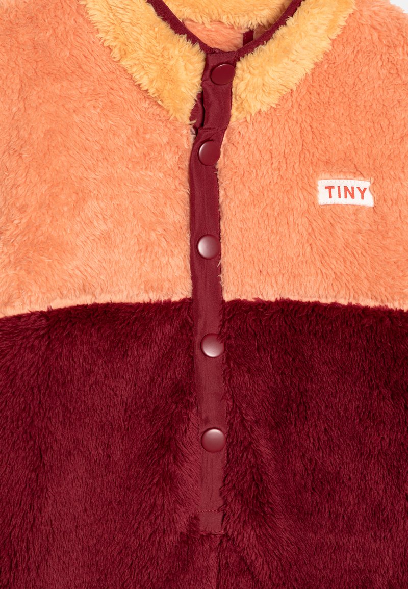 TINYCOTTONS POLAR ONEPIECE UNISEX - Jumpsuit - deep red/peach/rot 