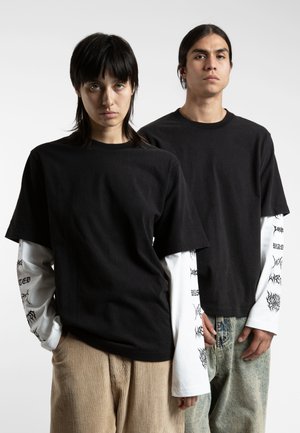 SINNER UNISEX - Bluză cu mânecă lungă - black/white