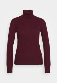 pure cashmere Stickad tröja - bordeaux