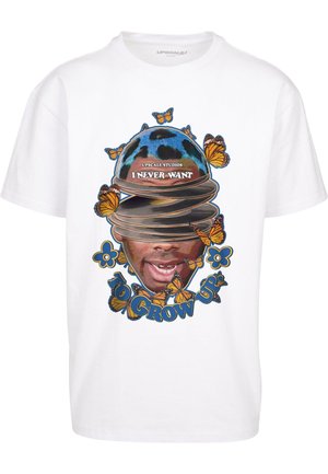 GROW UP  - T-shirts med print - white