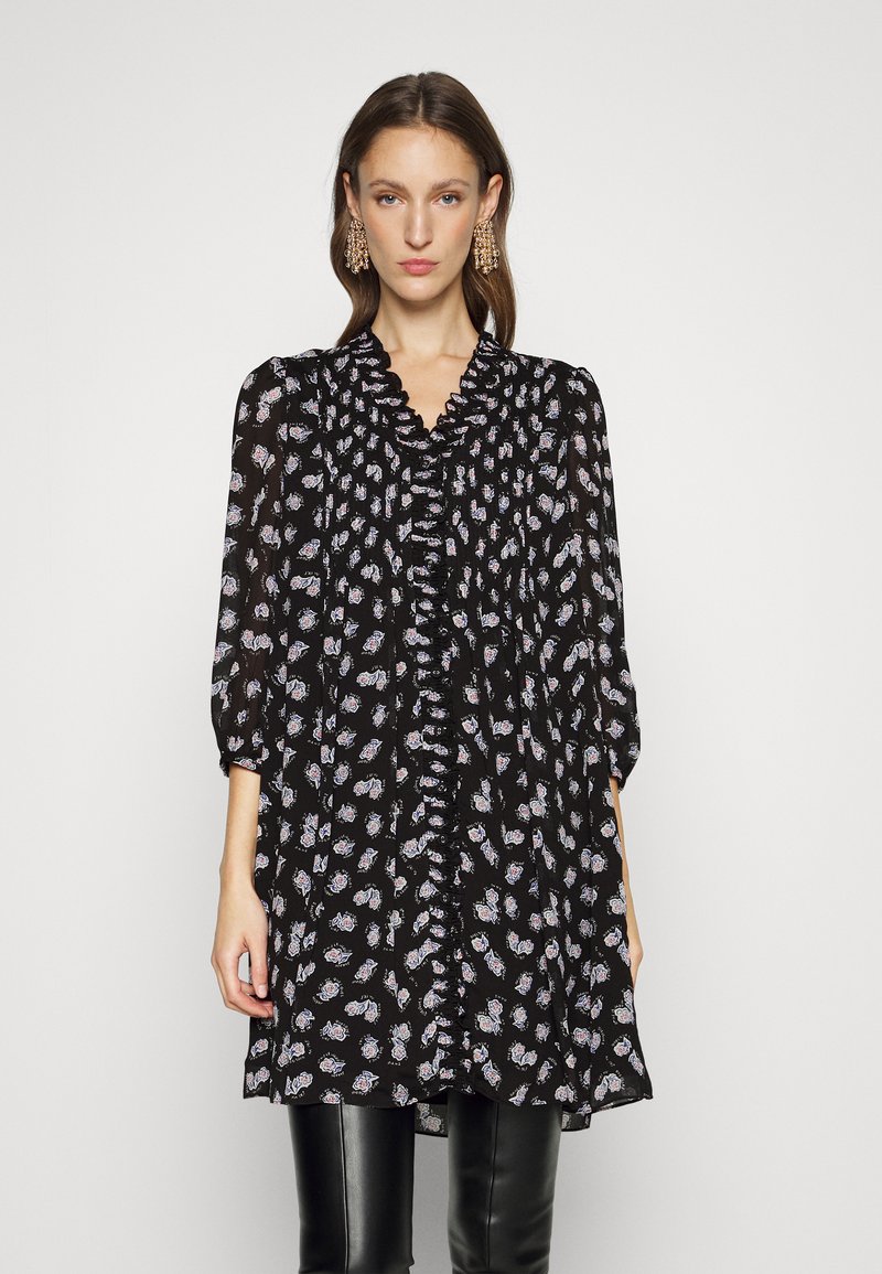 Diane von Furstenberg LAYLA DRESS Robe chemise black/noir ZALANDO.FR